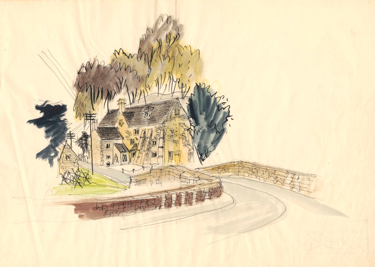 Sir Hugh Casson PRA, Stone cottage