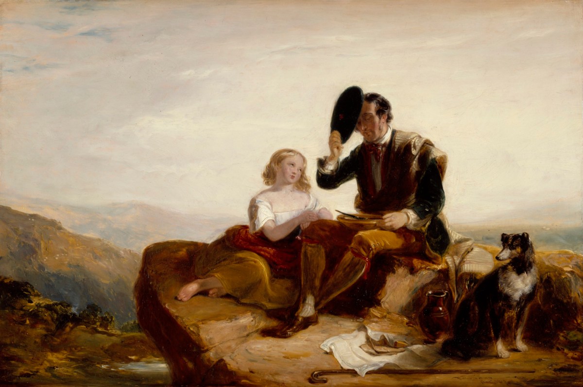 Sir William Allan RA, The Shepherd's Grace