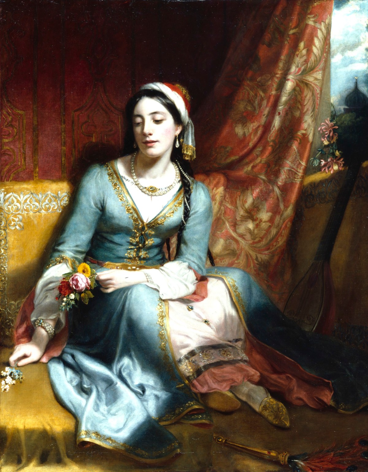 Henry William Pickersgill RA, The Oriental Love Letter