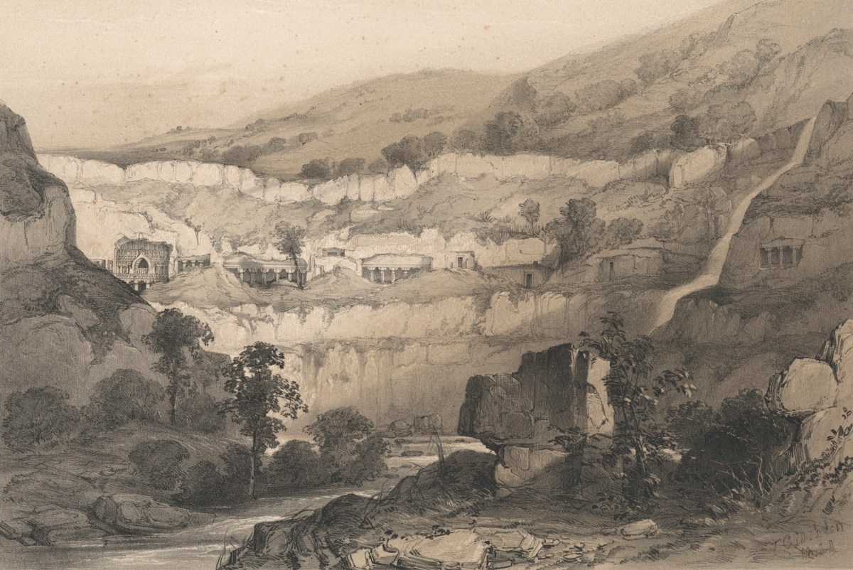 James Fergusson, Ajunta: General View of Caves