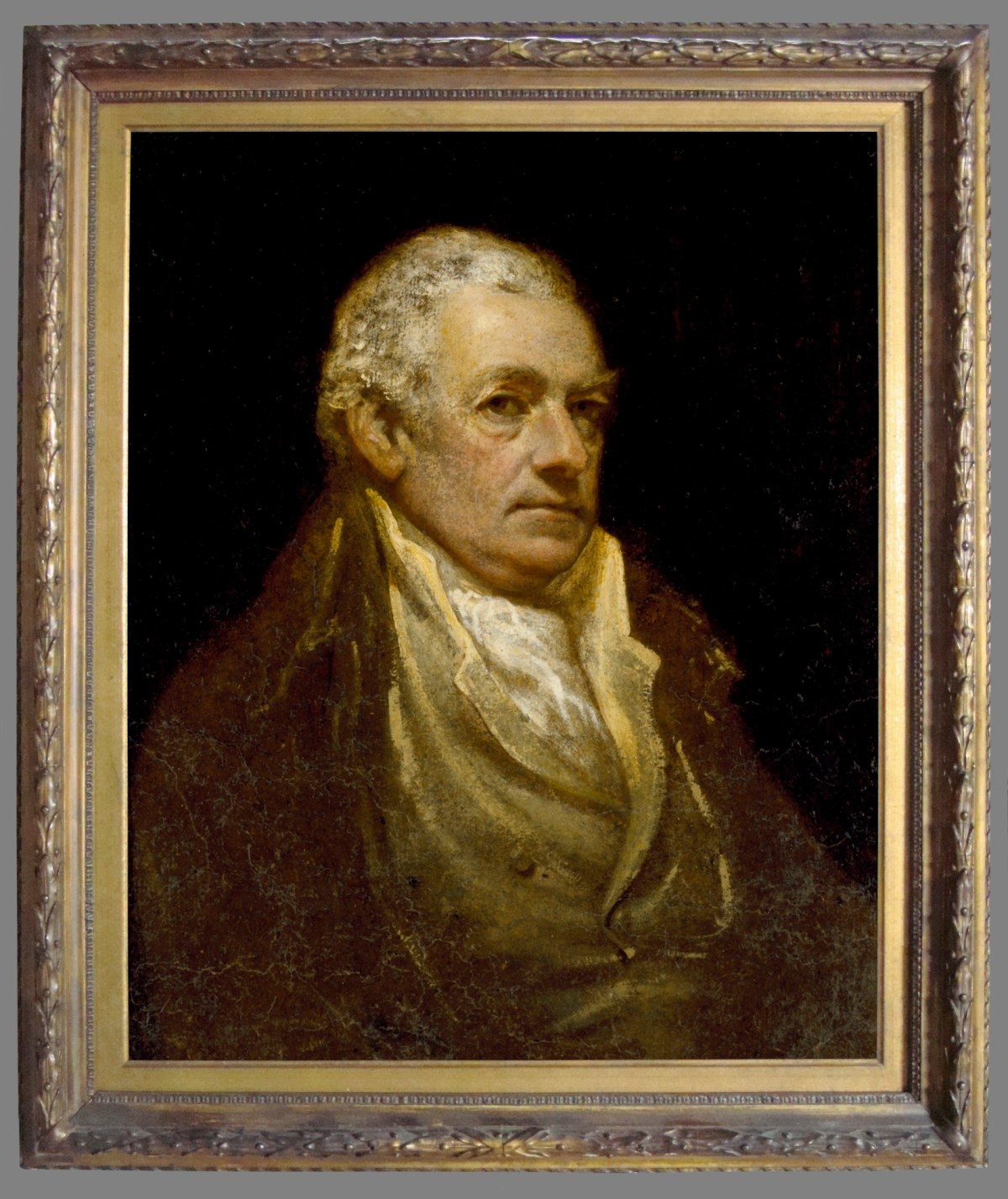 Unknown, Frame for Sir William Beechey RA 'Portrait of James Wyatt, P.R.A.'