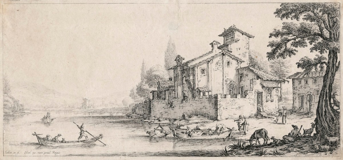 Jacques Callot, La Promenade sur l'Eau