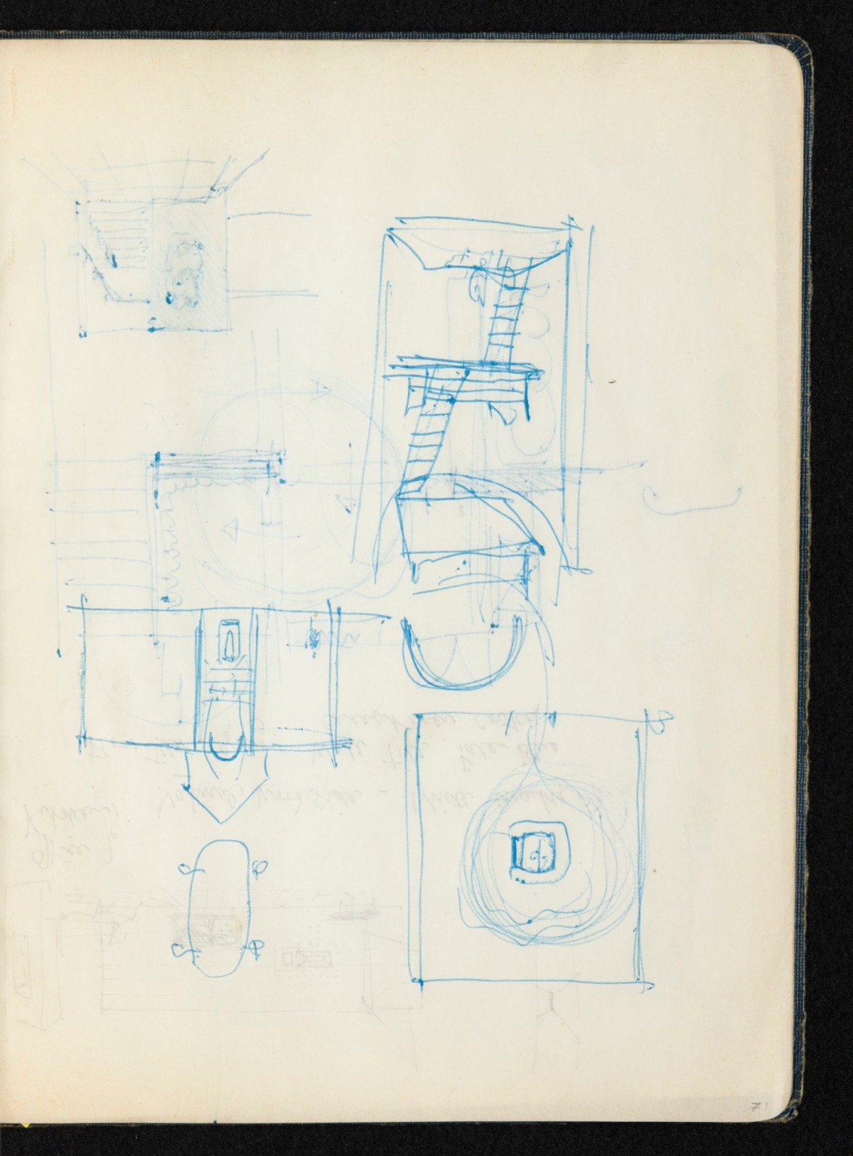 Sir Hugh Casson PRA, Britannia and Glyndebourne sketchbook