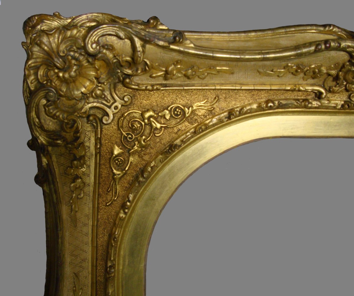 Unknown, Frame for A.E. Chalon RA 'Portrait of C.R. Leslie, R.A.'
