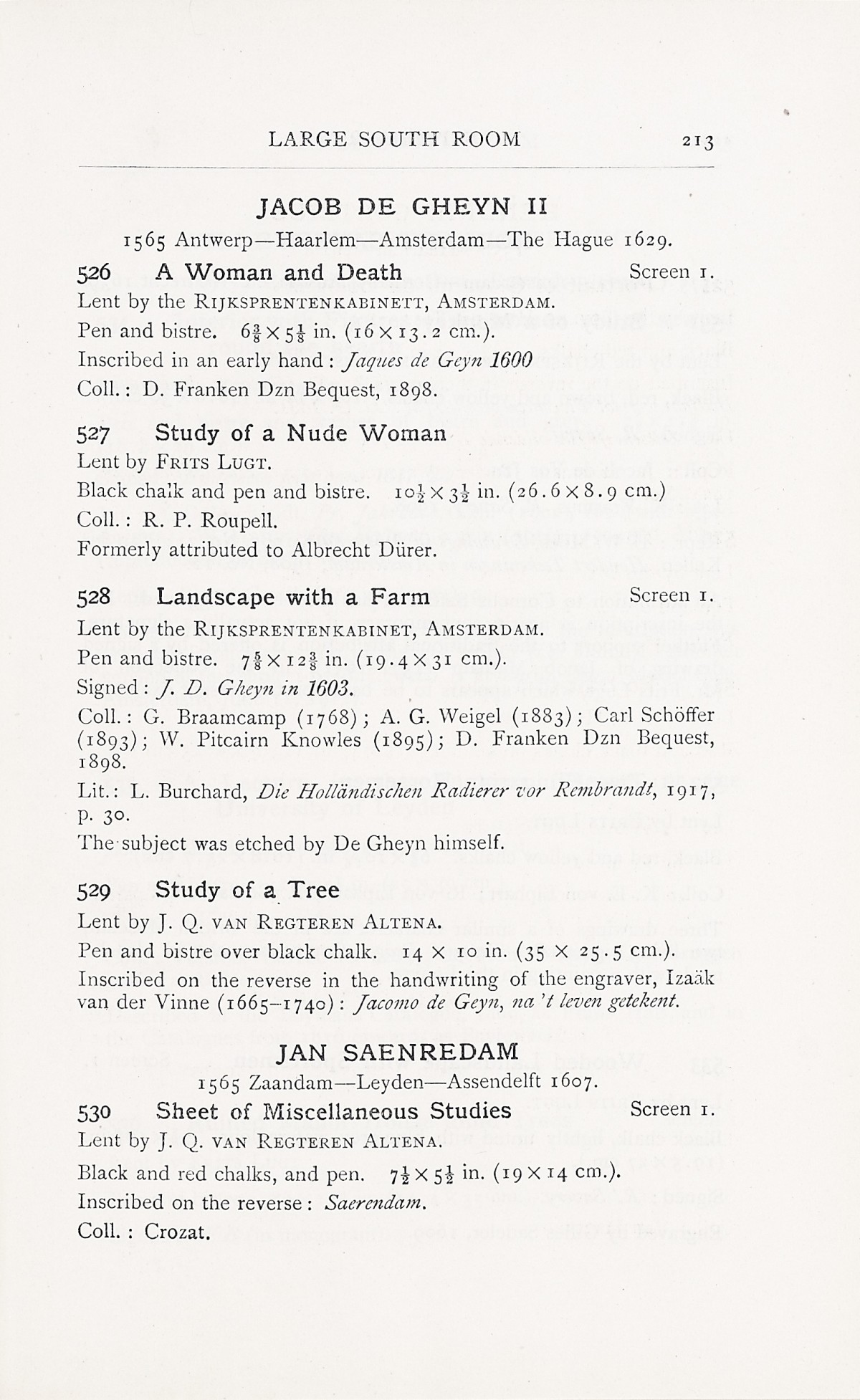Page 217 of 1929 - Exhibition of Dutch Art 1450-1900