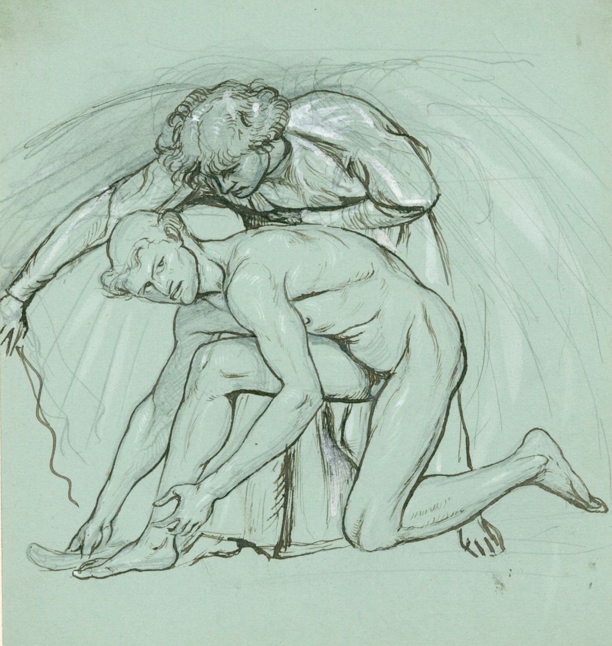 Henry Hugh Armstead RA, Study for 'The Obedience of Joshua' for the "Guards Chapel" reliefs