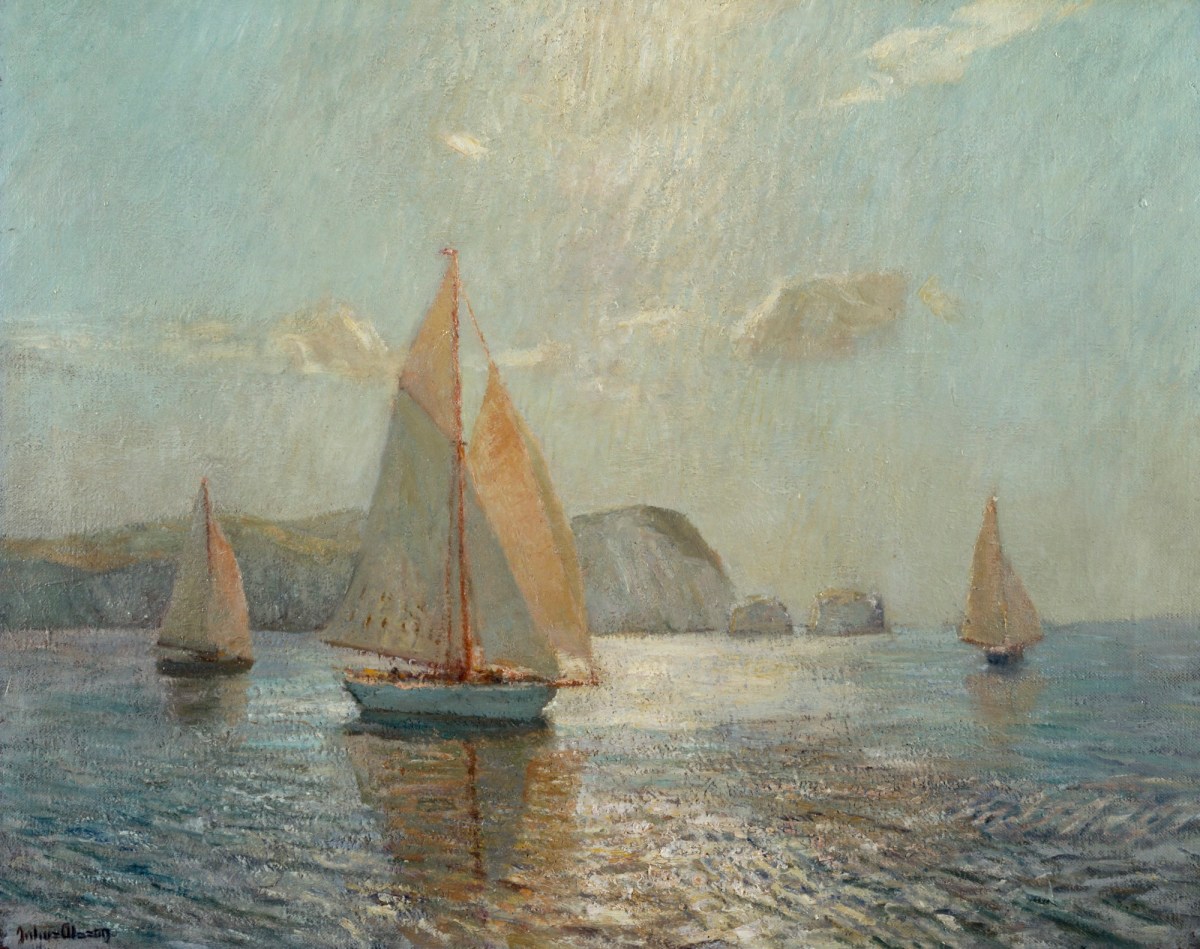 Julius Olsson RA, Light Airs off the Needles