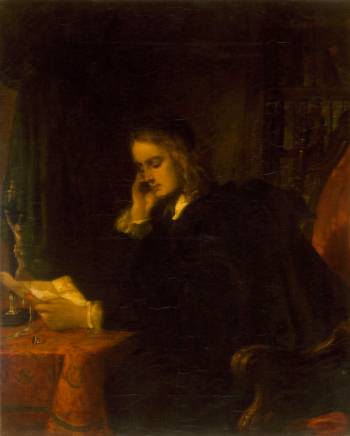 Gilbert Stuart Newton RA, Abelard in his Study