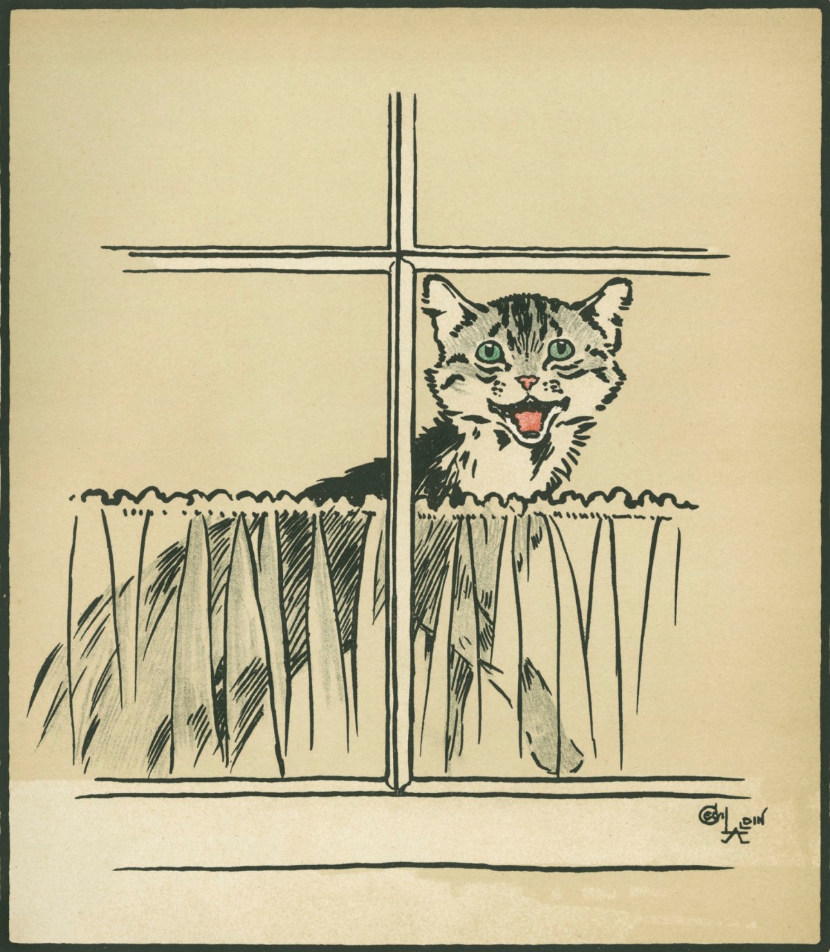 Cecil Aldin, A Doleful Parting