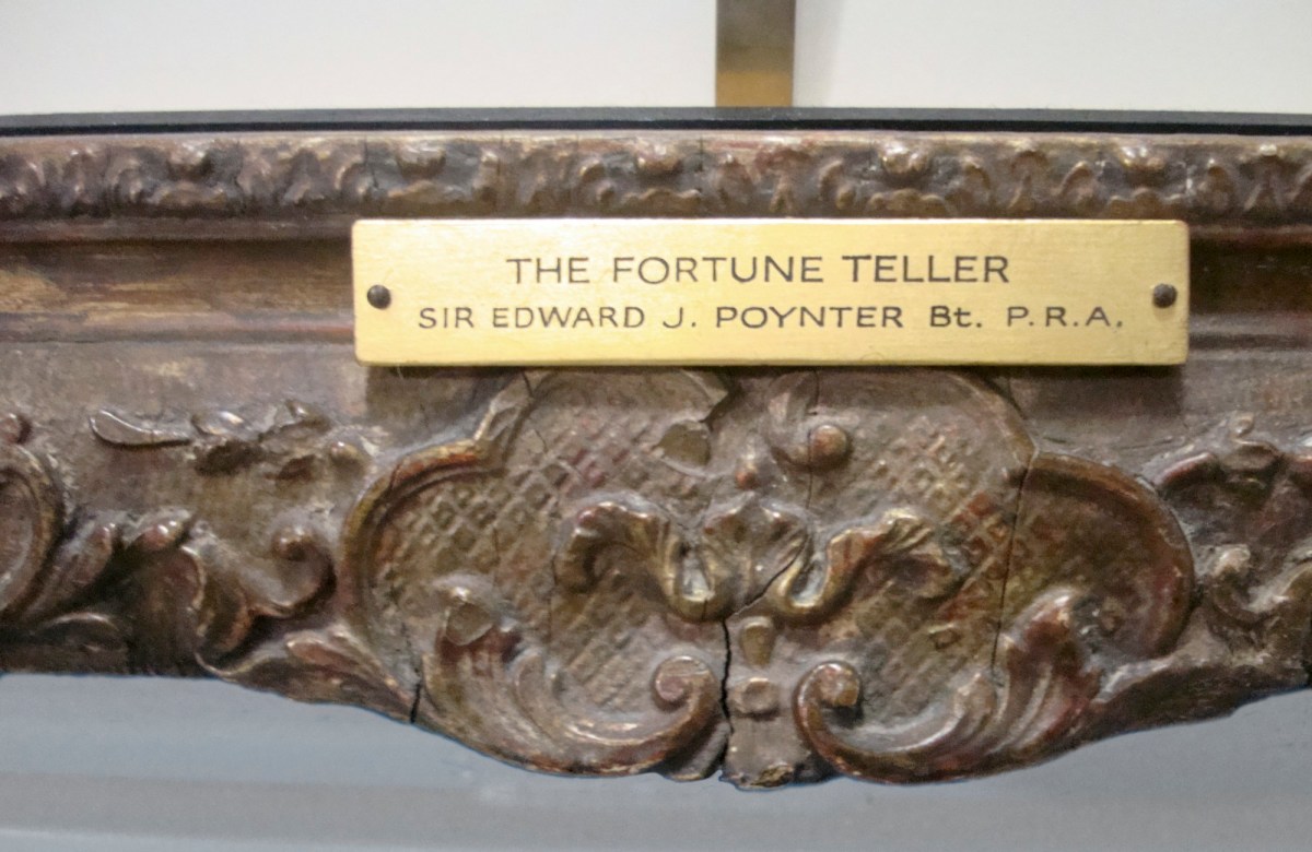 Unknown, Frame for Sir Edward Poynter Bt PRA 'The Fortune Teller'