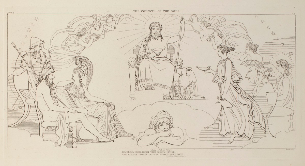 John Flaxman RA, The Council of the Gods