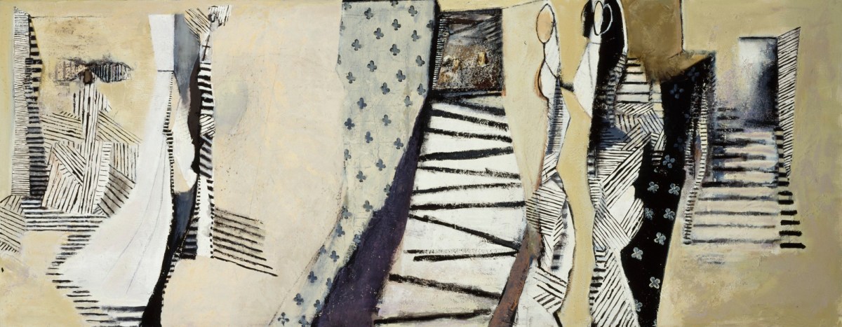 Anthony Whishaw RA, Interior with King and Queen