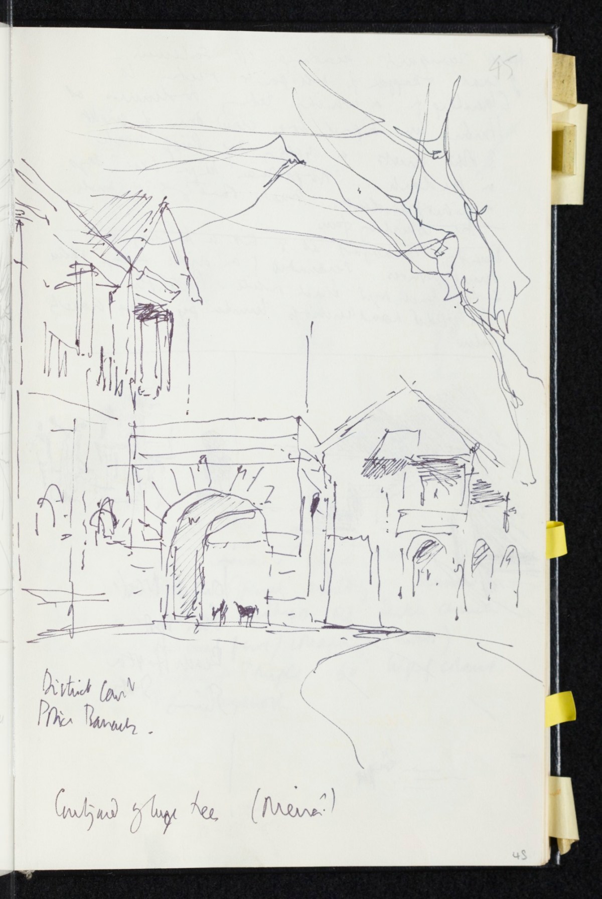 Sir Hugh Casson PRA, Sri Lanka sketchbook