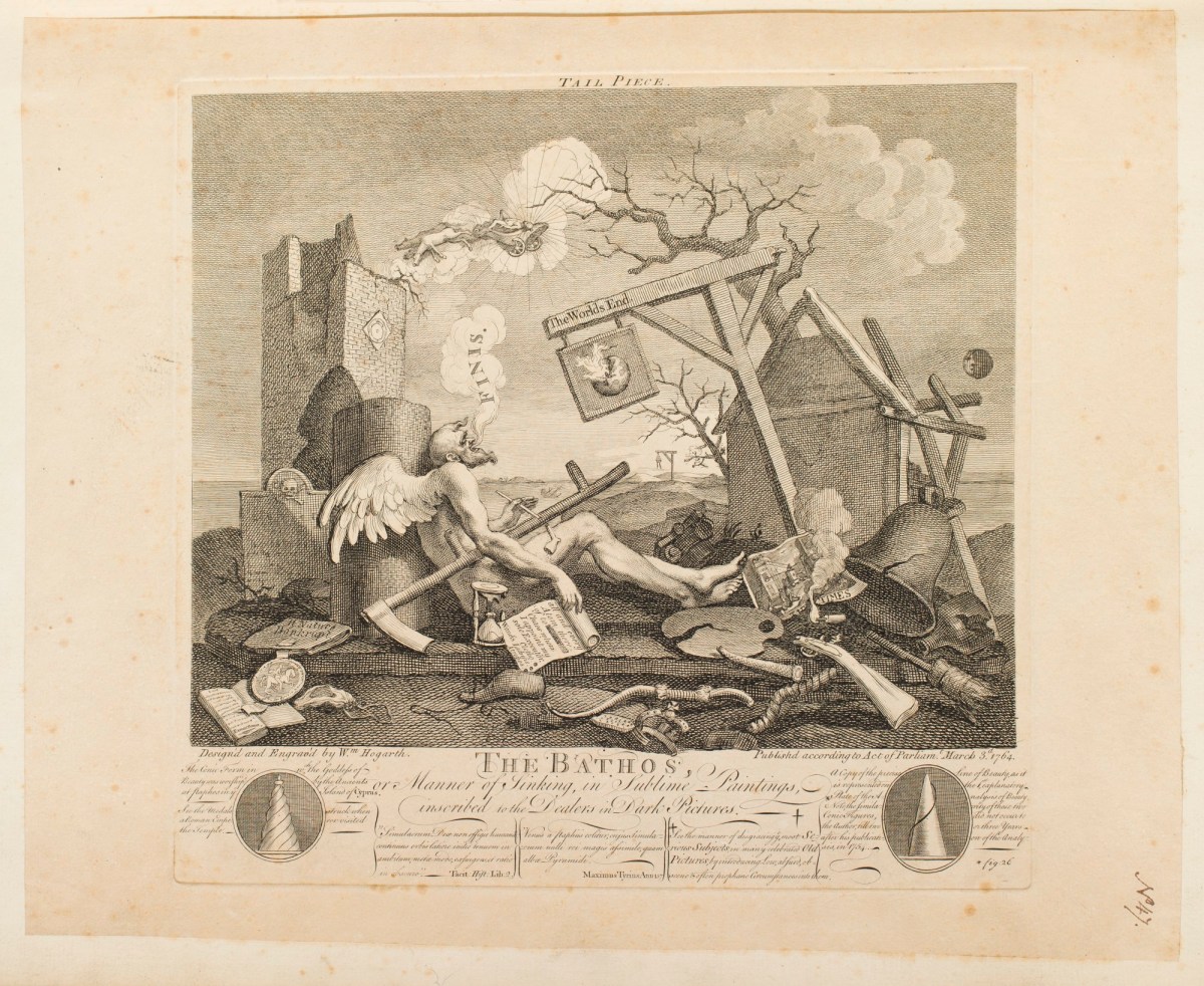 William Hogarth, Tailpiece, or the Bathos