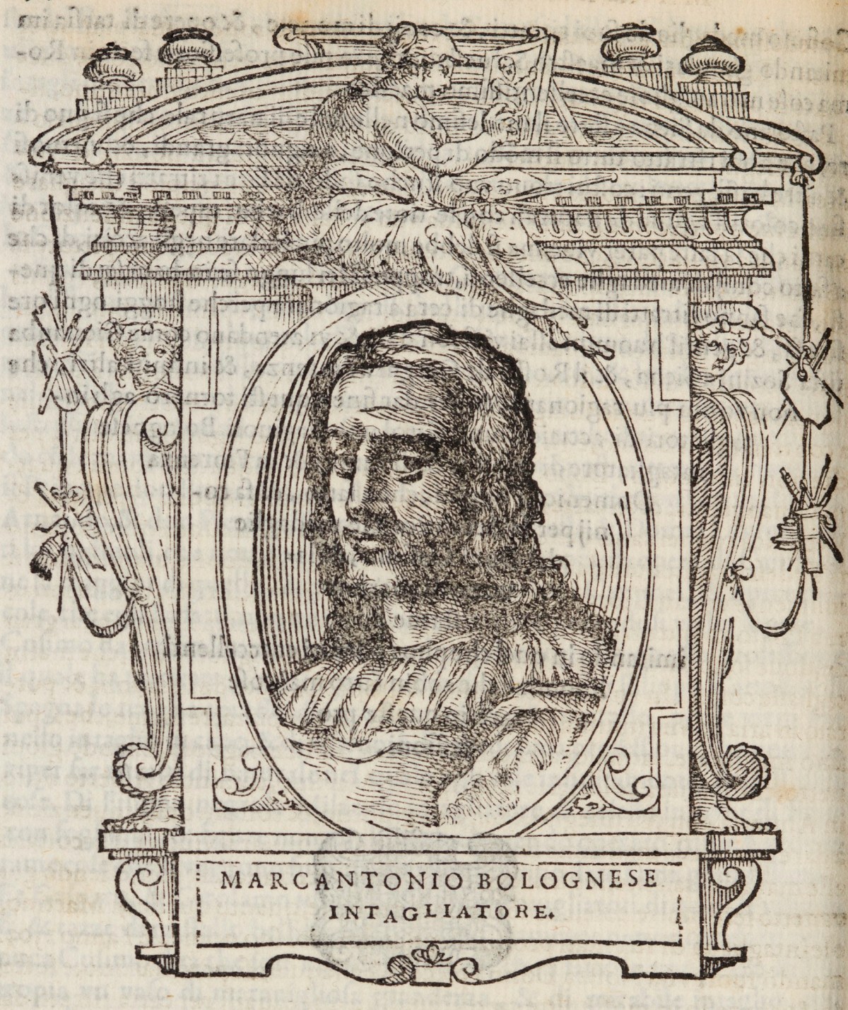Giorgio Vasari, Marcantonio Raimondi
