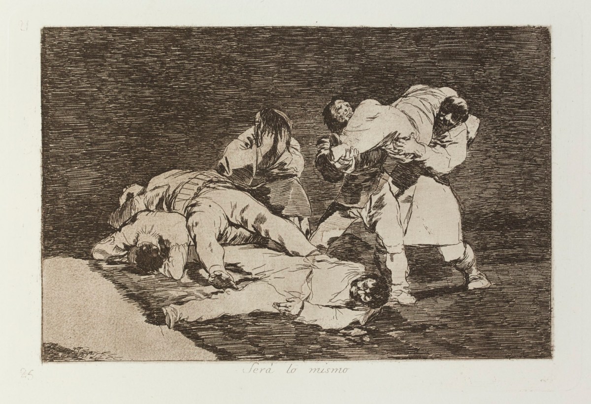 Francisco Goya, 'Será lo mismo.'