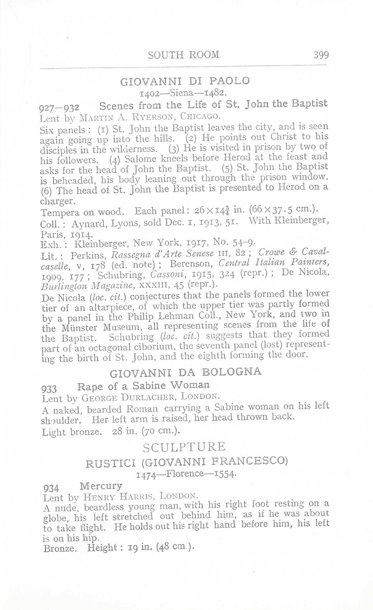 Page 403 of 1930 - Exhibition of Italian Art 1200-1900