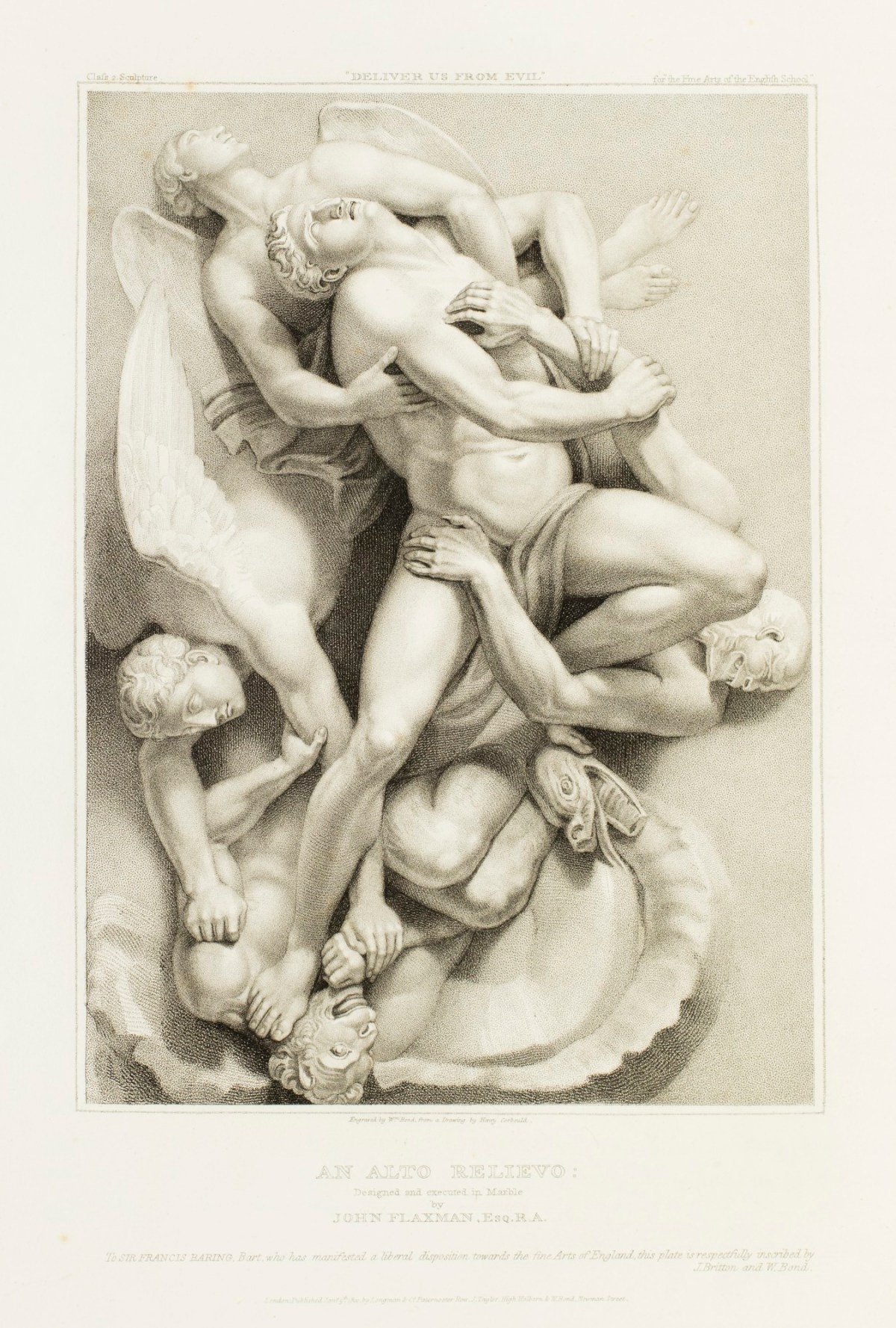 John Flaxman RA, 'Deliver us from Evil'