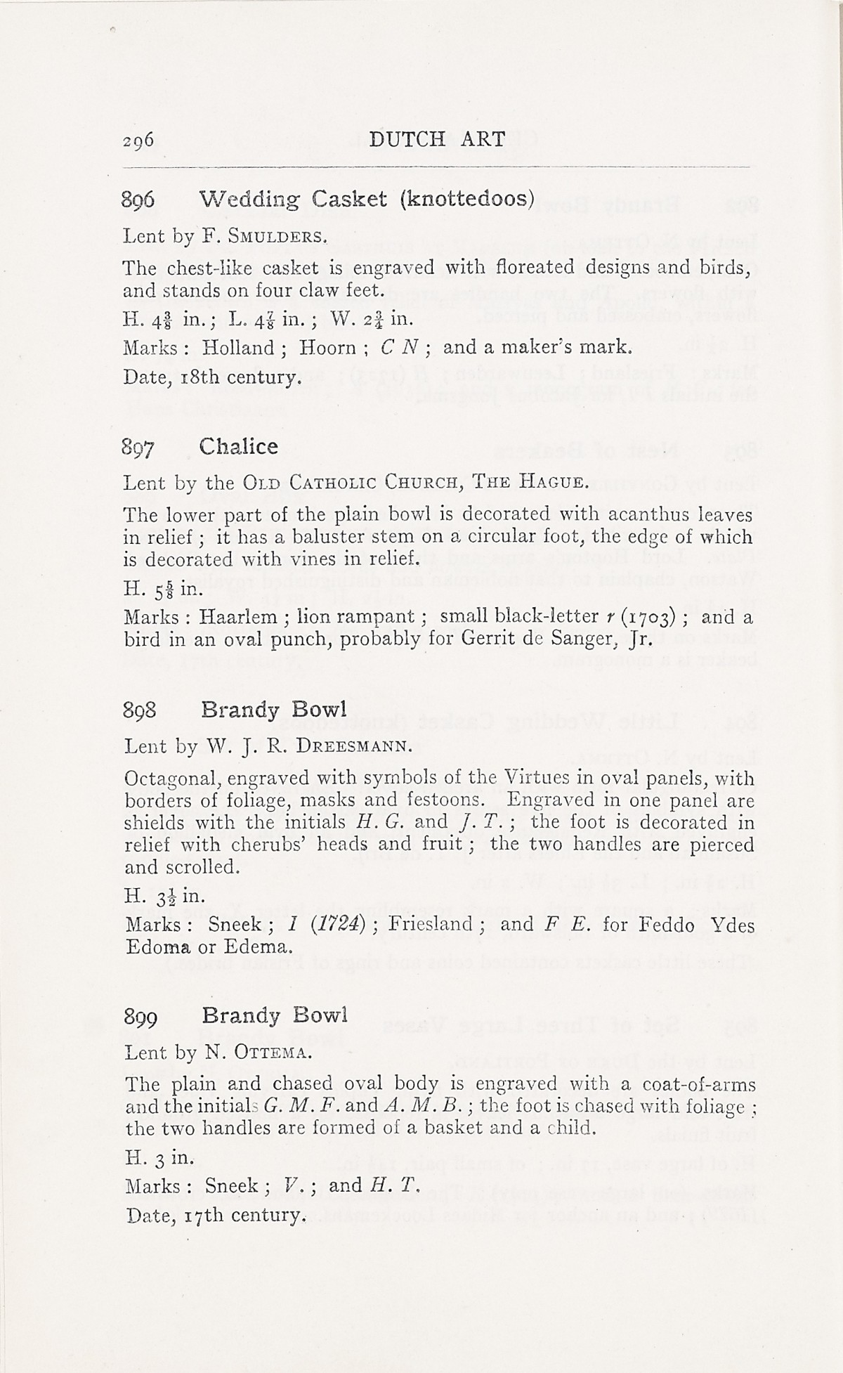 Page 300 of 1929 - Exhibition of Dutch Art 1450-1900