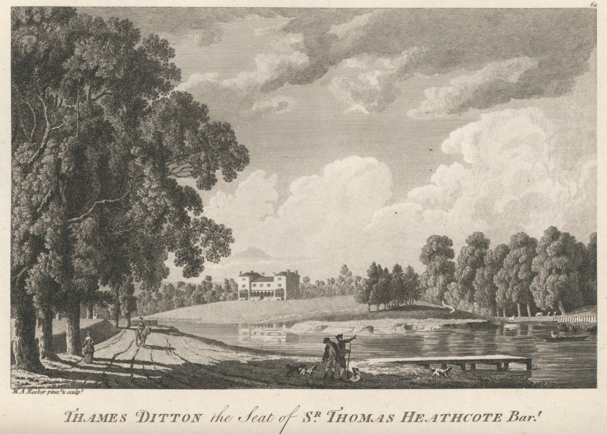 Michael Angelo Rooker ARA, Thames Ditton [Surrey], the Seat of Sir Thomas Heathcote Bart.