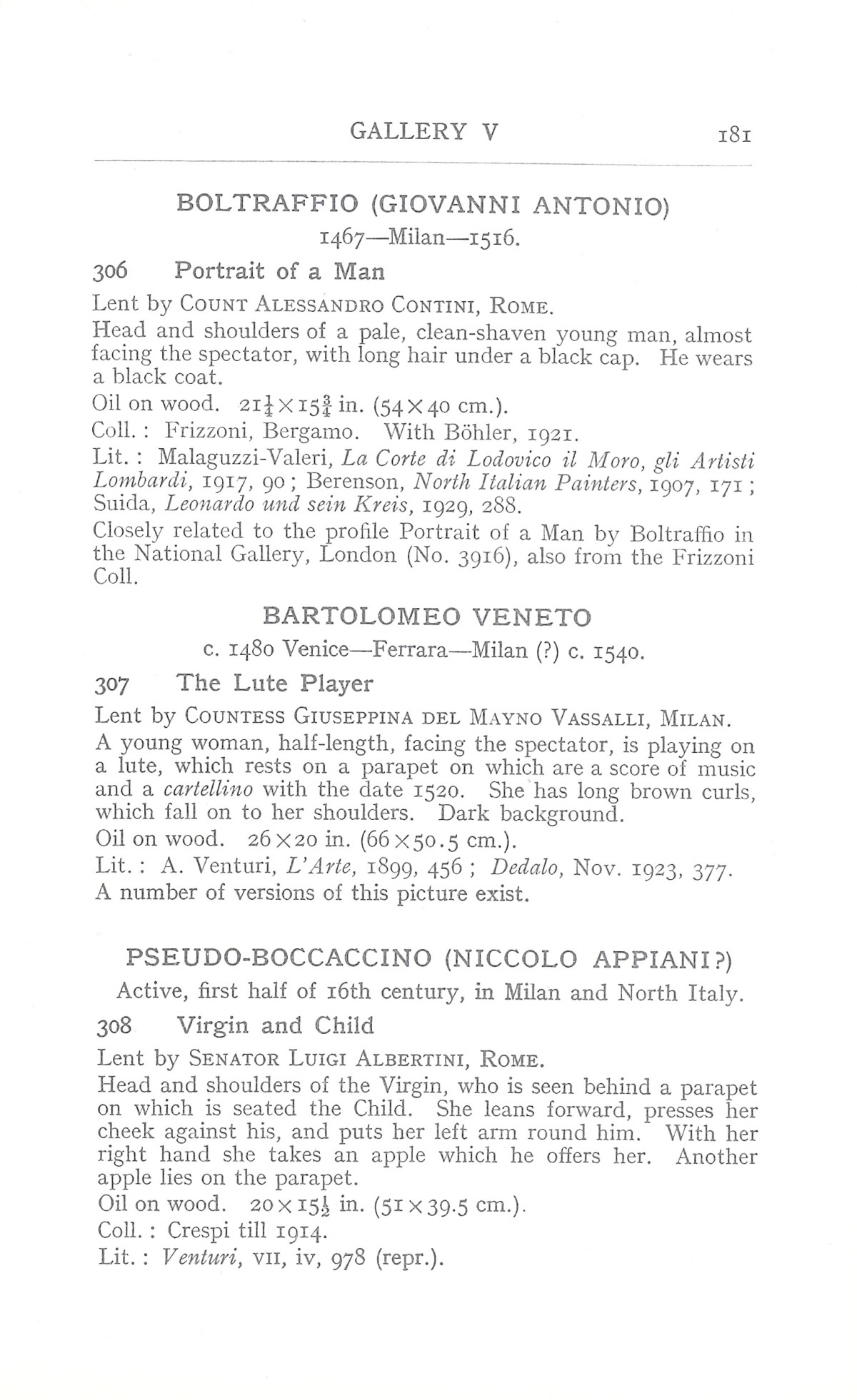 Page 185 of 1930 - Exhibition of Italian Art 1200-1900