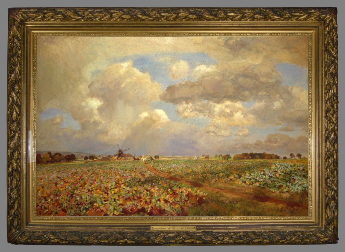 Unknown, Frame for Sir David Murray RA 'Swedes'