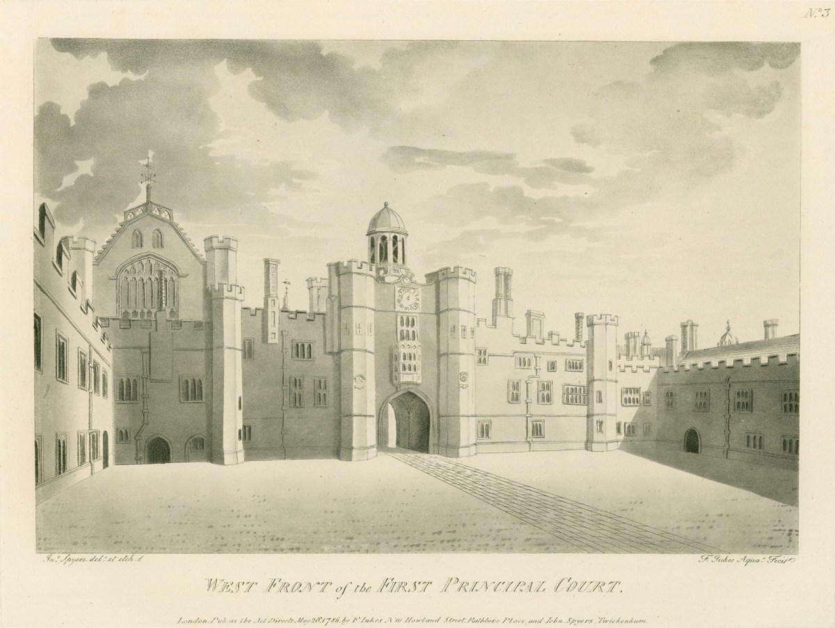 John Spyers, West Front of the First Principal Court