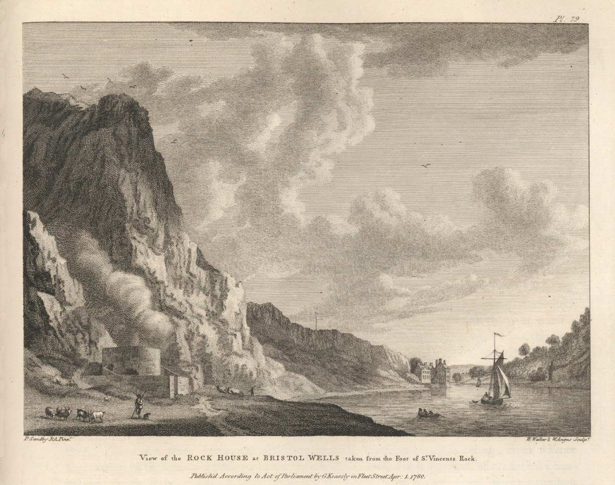 Paul Sandby RA, View of the Rock House at Bristol Wells