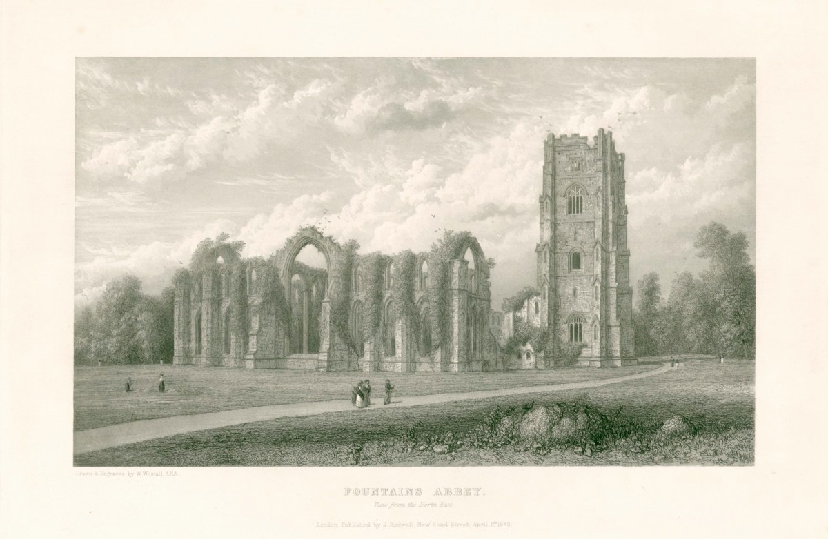 , Views of Fountains Abbey and Studley Park, Yorkshire