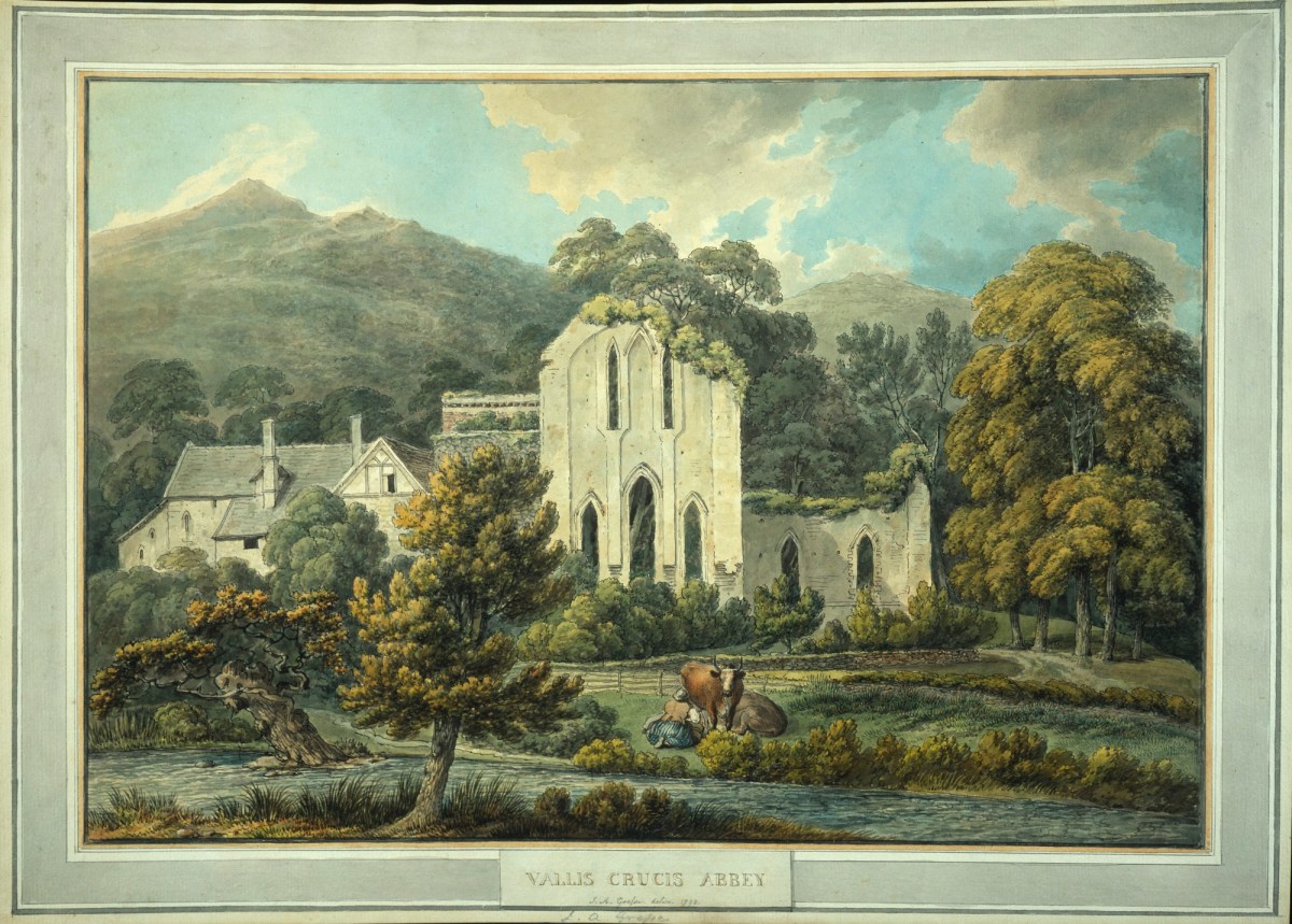 John Alexander Gresse, Valle Crucis Abbey, North Wales