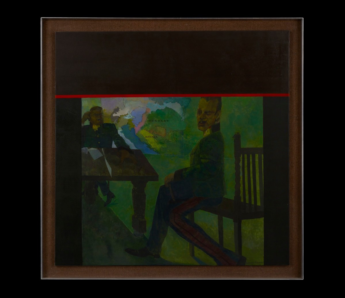 Unknown, Frame for Leonard Rosoman RA 'The Promotion No.1'