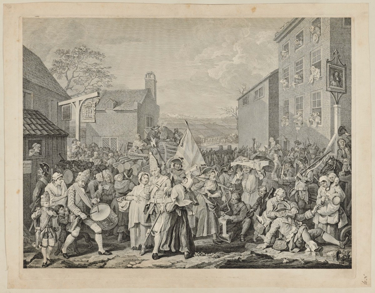William Hogarth, The March to Finchley