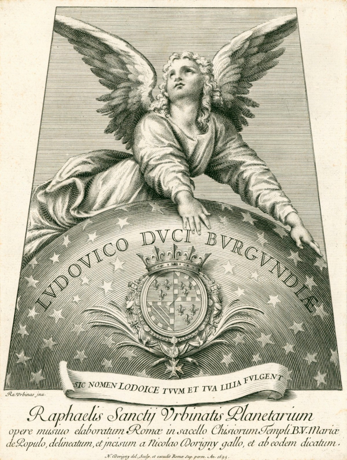 Sir Nicolas Dorigny, Raphaelis Sanctii Urbinatis Planetarium
