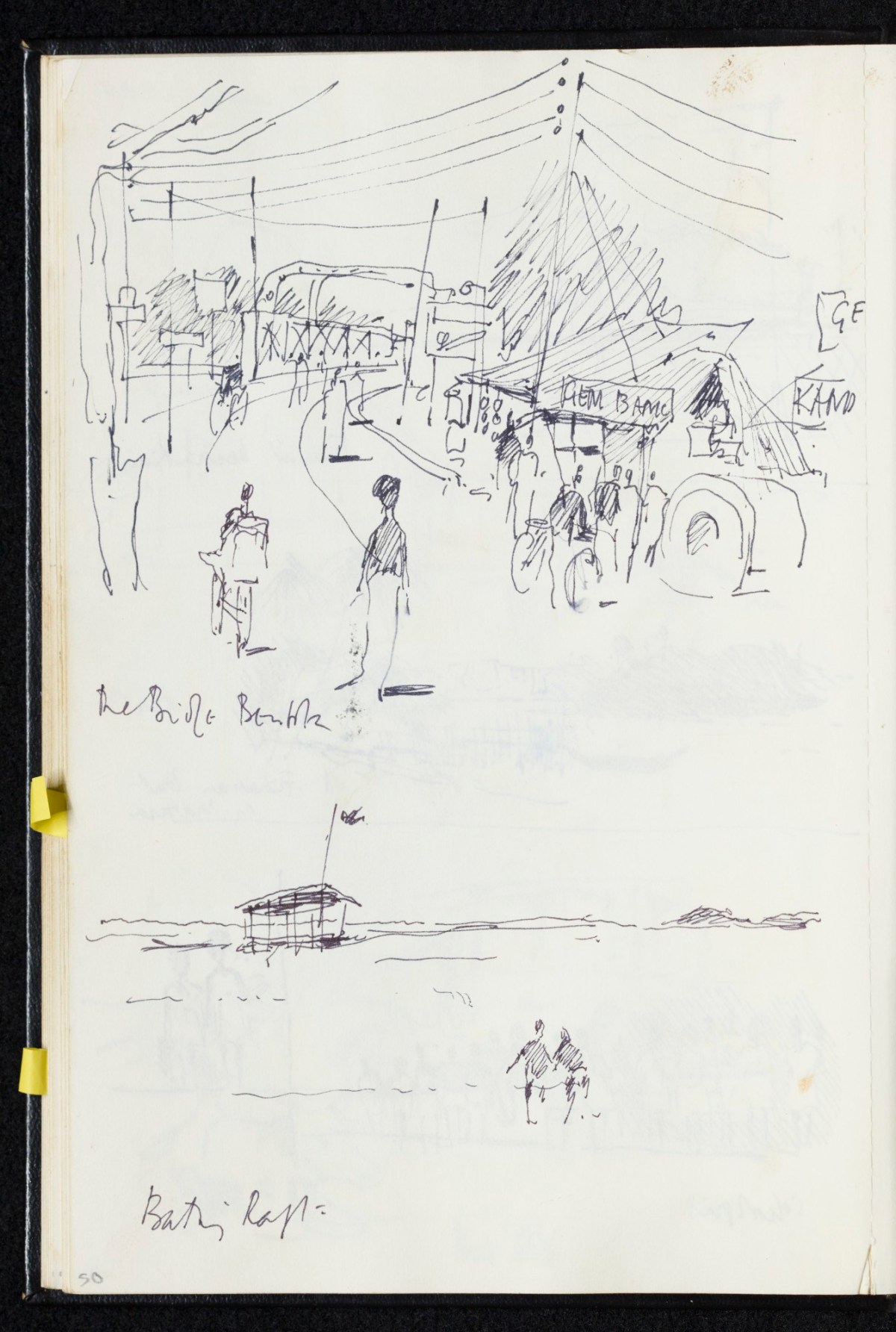 Sir Hugh Casson PRA, Sri Lanka sketchbook