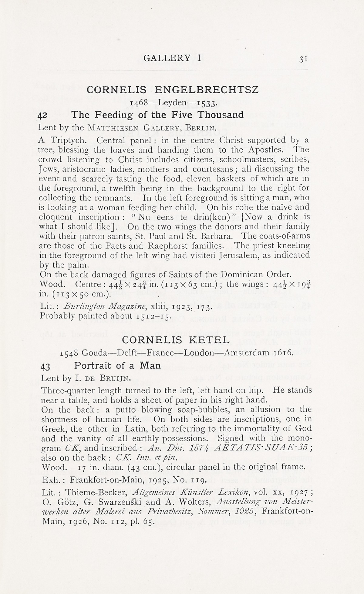 Page 35 of 1929 - Exhibition of Dutch Art 1450-1900