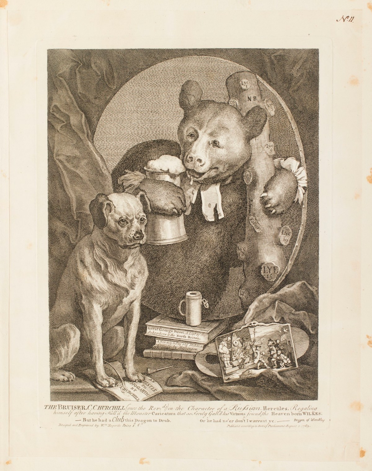 William Hogarth, The Bruiser