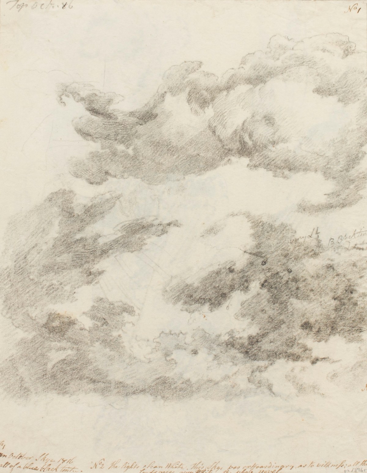 Philip Reinagle RA, October Sky 1816