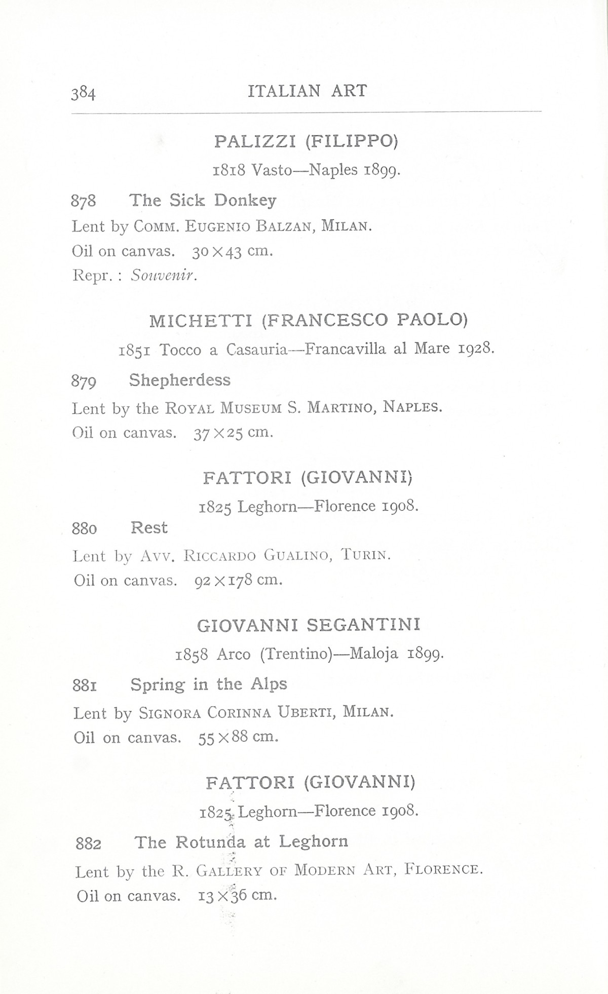 Page 388 of 1930 - Exhibition of Italian Art 1200-1900