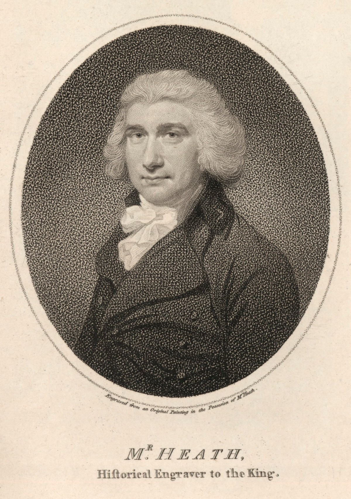 Lady Beechey?, Portrait of James Heath ARA