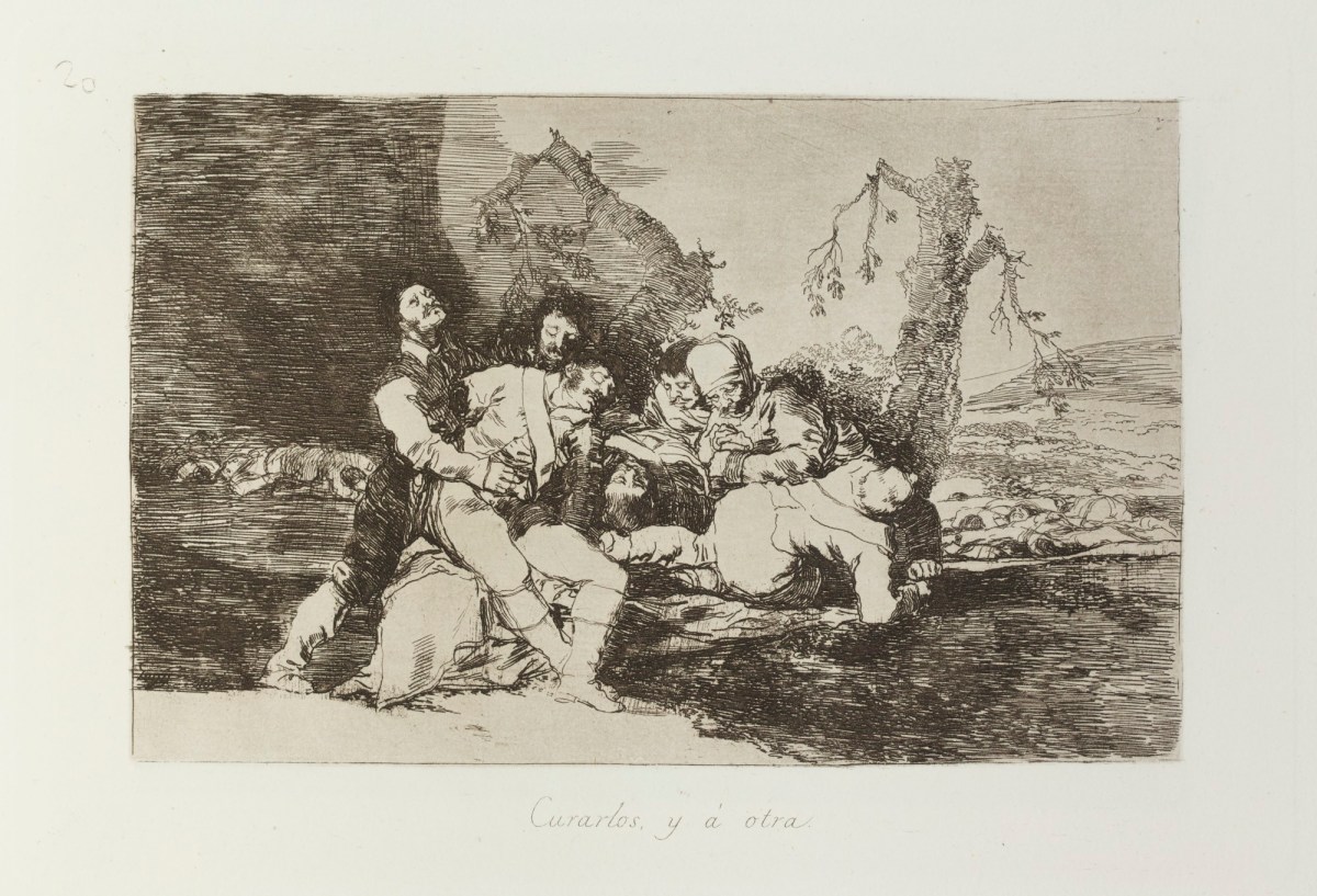 Francisco Goya, 'Curarlos, y à otra.'