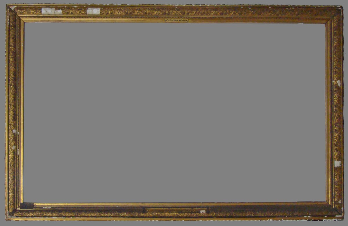 Unknown, Frame for Samuel Cousins RA 'Coronation of Queen Victoria'