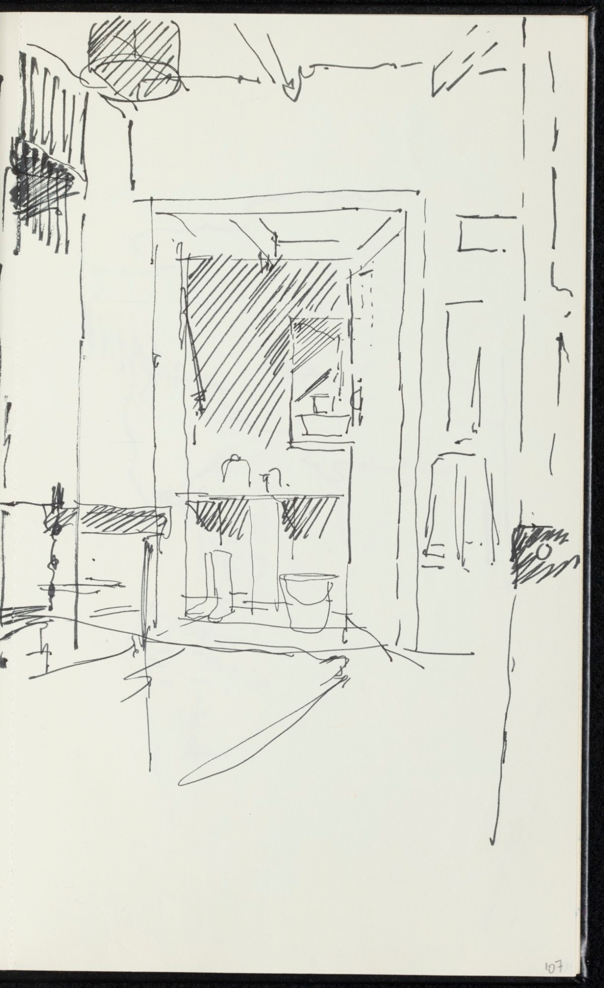 Sir Hugh Casson PRA, Majorca, Italy and Pembrokeshire sketchbook