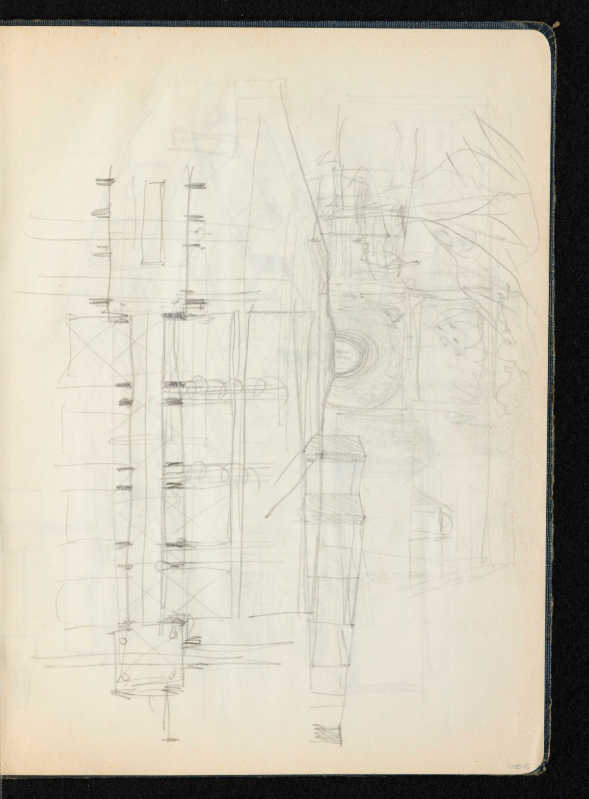 Sir Hugh Casson PRA, Britannia and Glyndebourne sketchbook