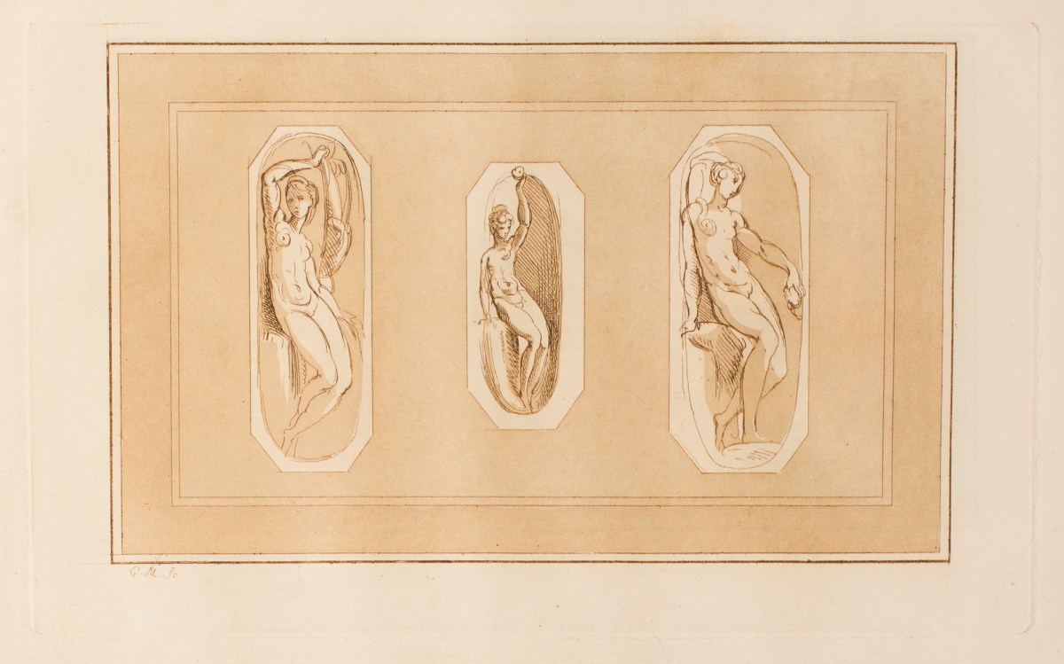 Conrad Martin Metz, Studies of Eve for the Steccata Church in Parma