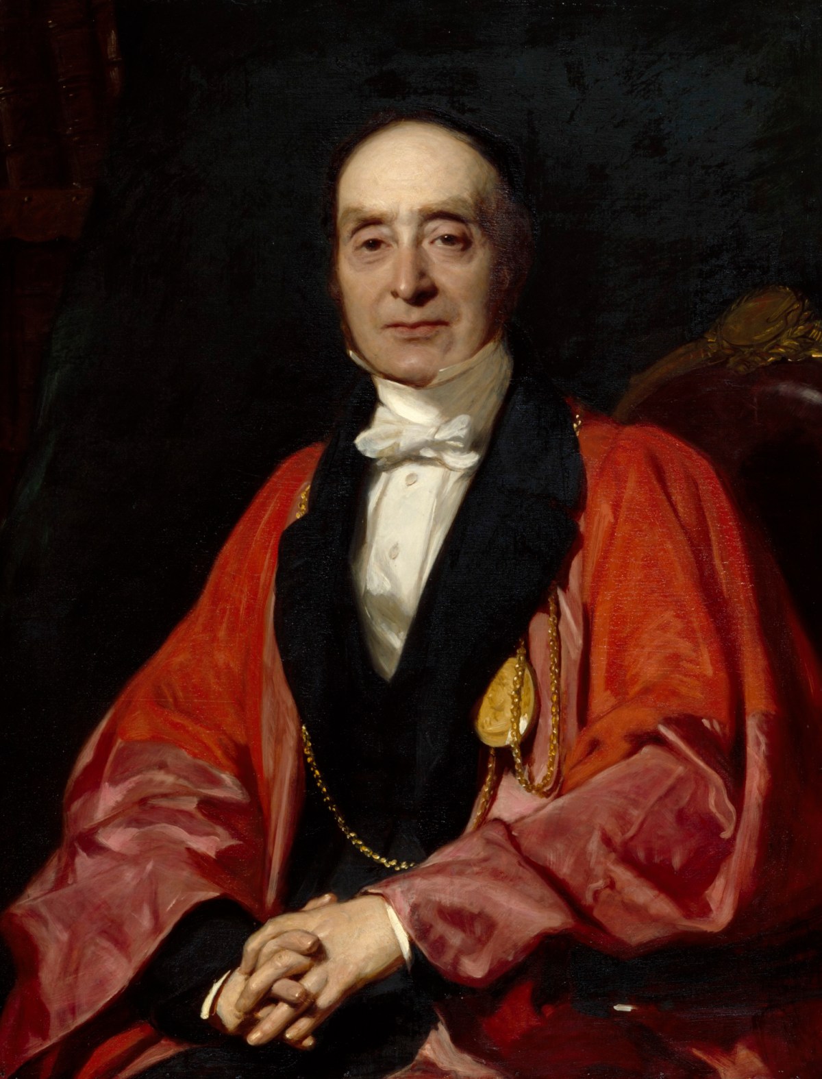 John Prescott Knight RA, Portrait of Sir Charles Lock Eastlake, P.R.A., D.C.L.