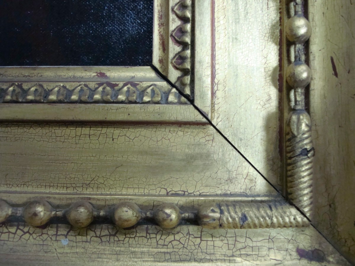 Unknown, Frame for Sir William Llewellyn PRA 'Portrait of J.P. Hughes, Bishop of Llanduff'