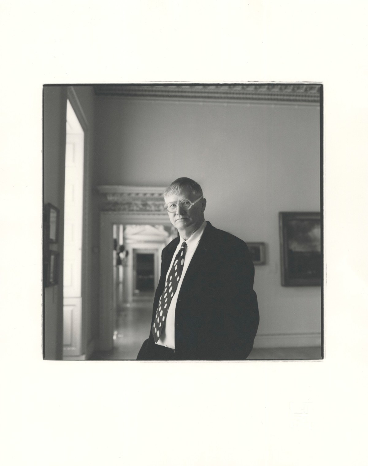 James Hunkin, Sir Nicholas Grimshaw P.R.A., the Reynolds Room, Burlington House, 2005.