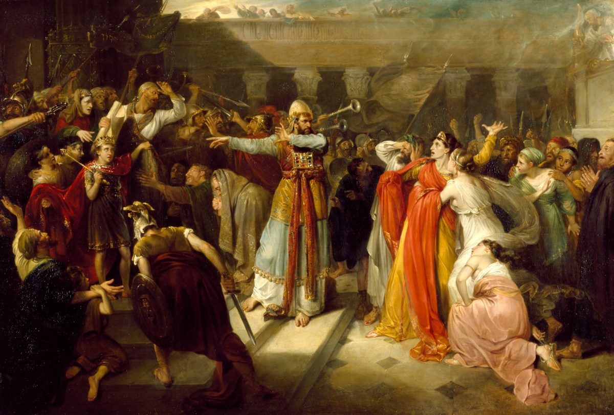 Edward Bird RA, Proclaiming Joash King