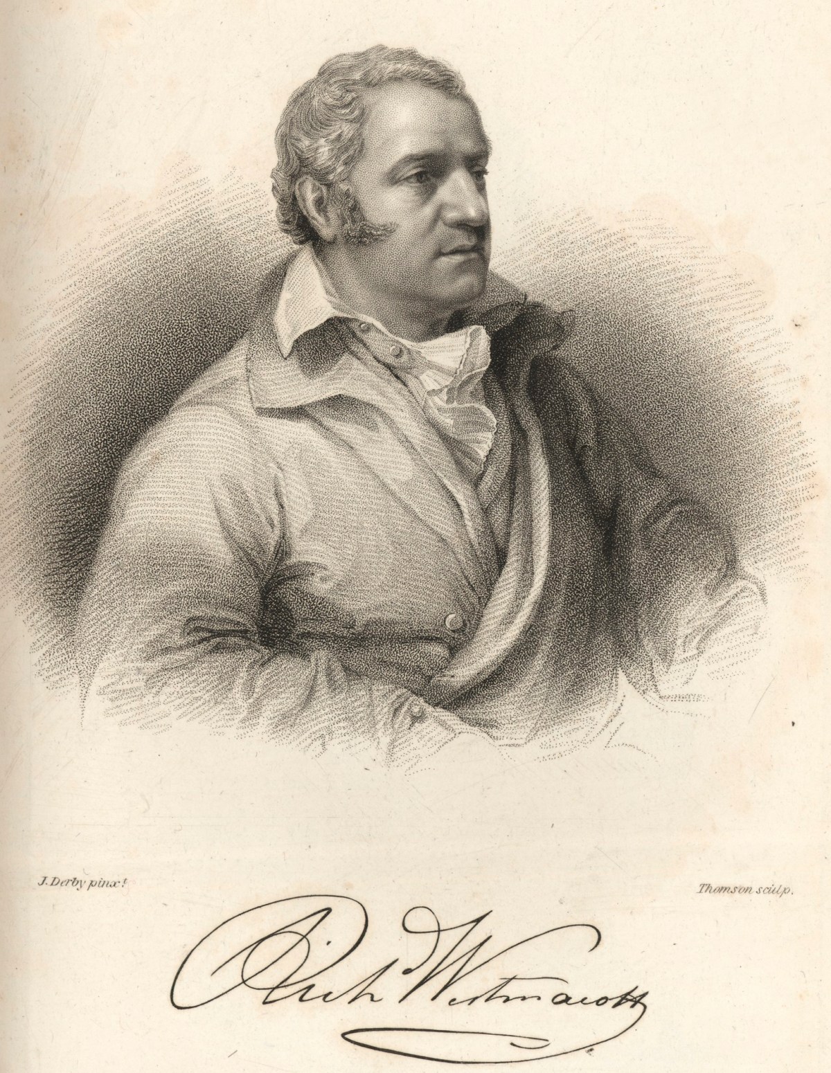J. Derby, Portrait of Sir Richard Westmacott RA