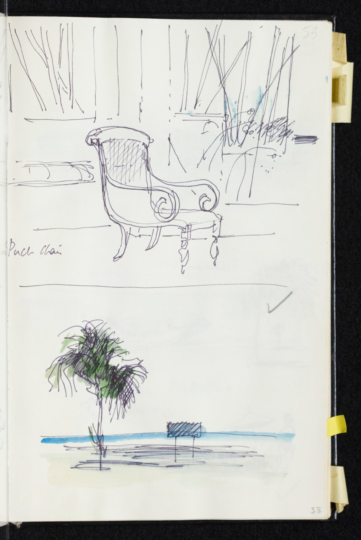 Sir Hugh Casson PRA, Sri Lanka sketchbook